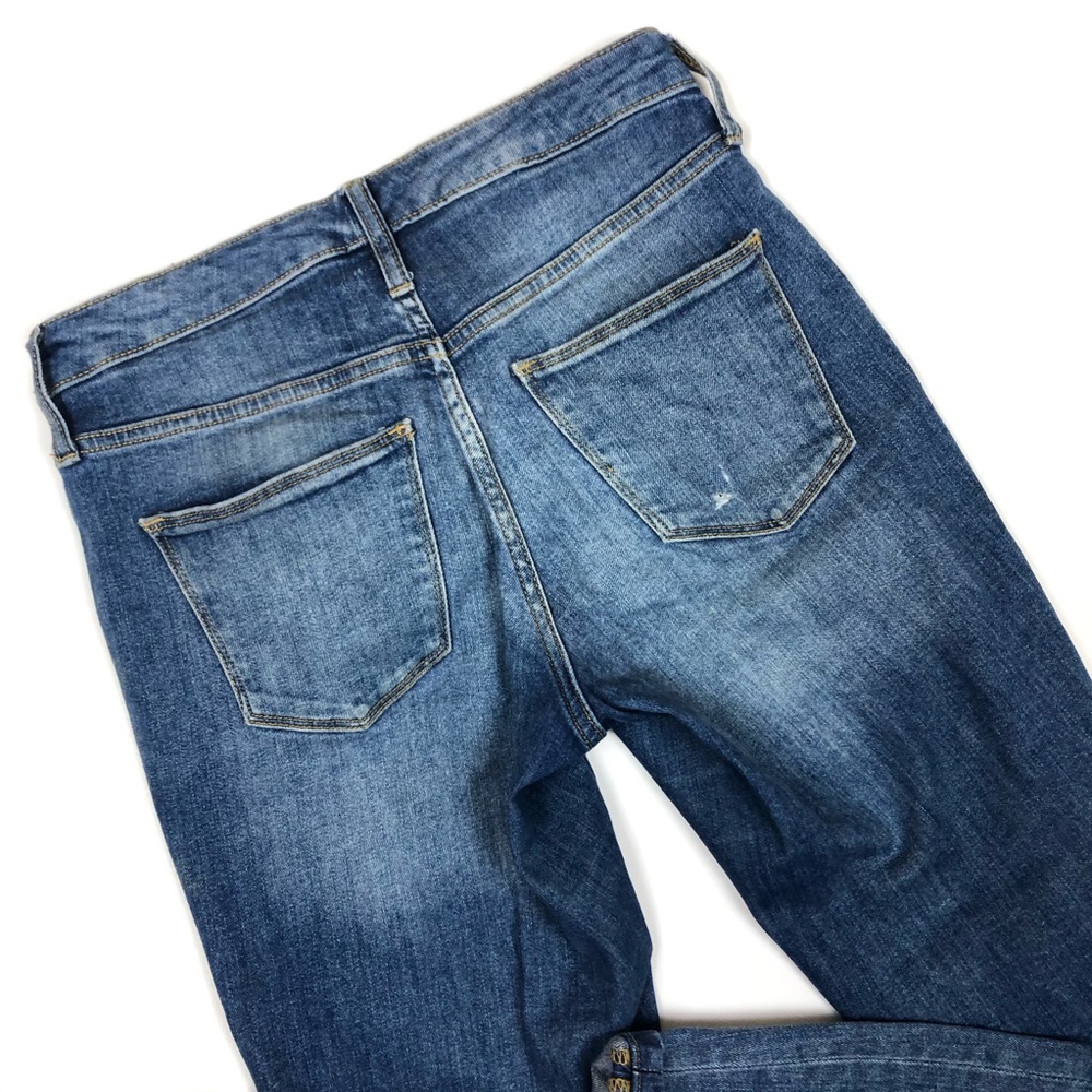 High Rise Skinny Denim Jeans - Picture 9 of 14